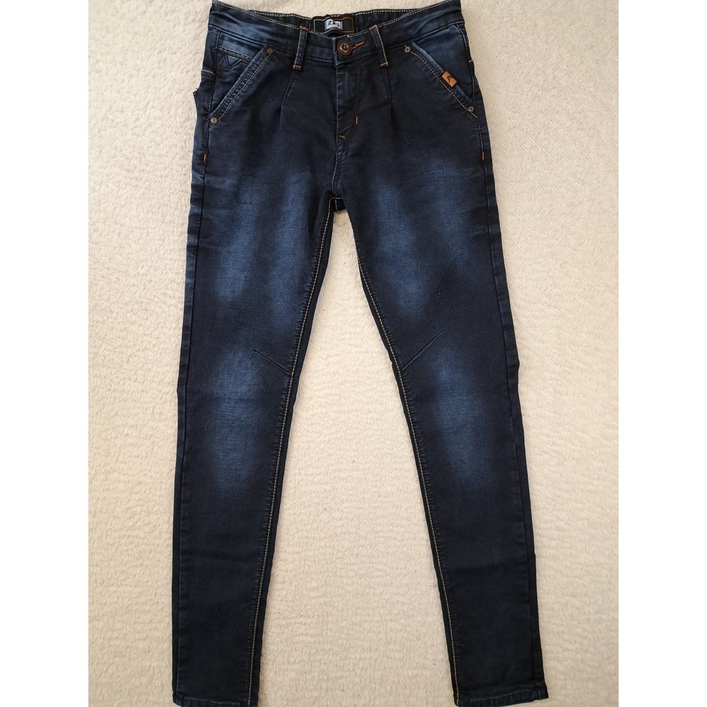 R&J Collection DZon Jeans Mens Size 28 Blue 28 x 32 India‎ Made Durable Skinny - Picture 4 of 14